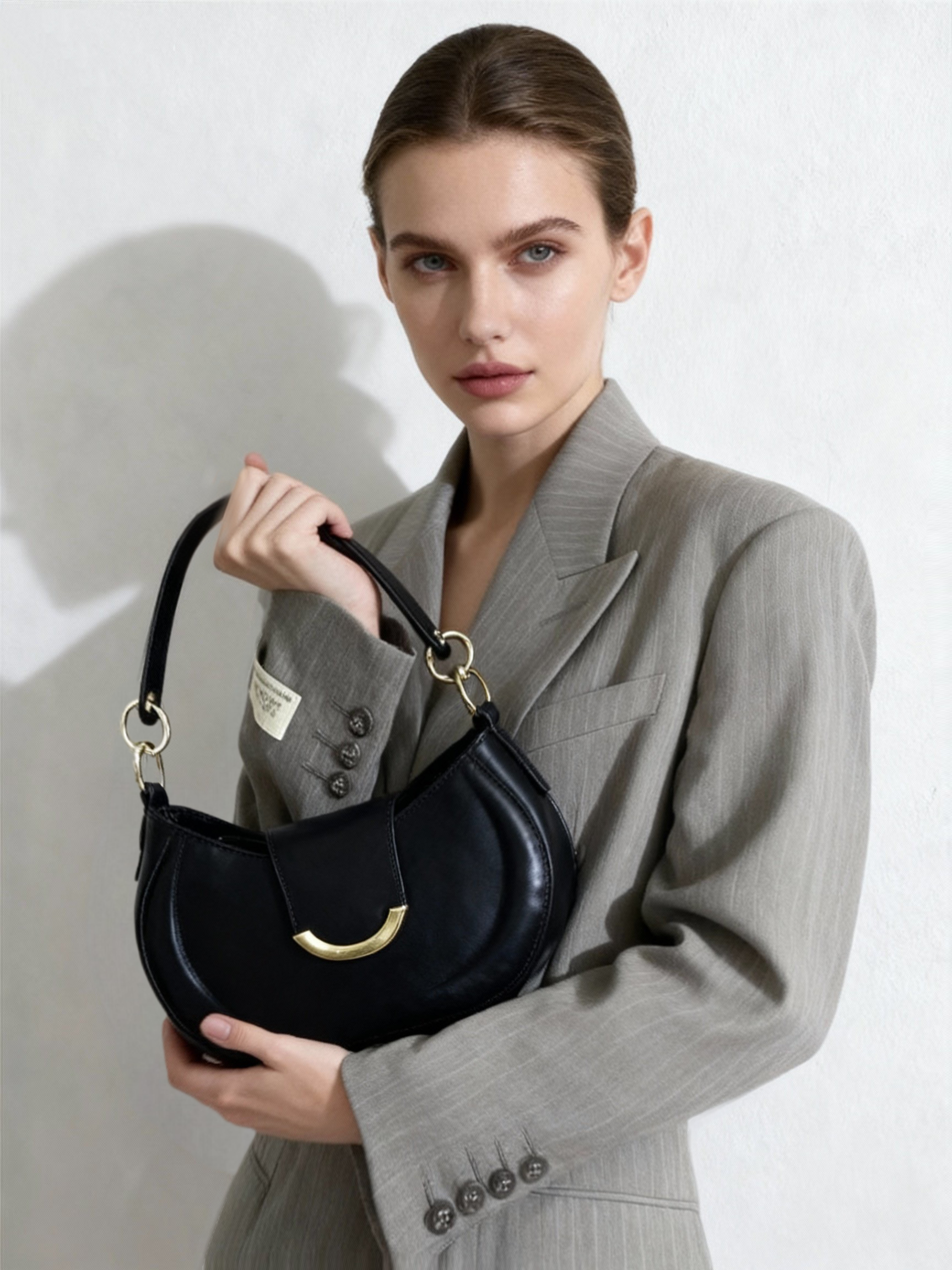 #139 Crescent Charm Bag