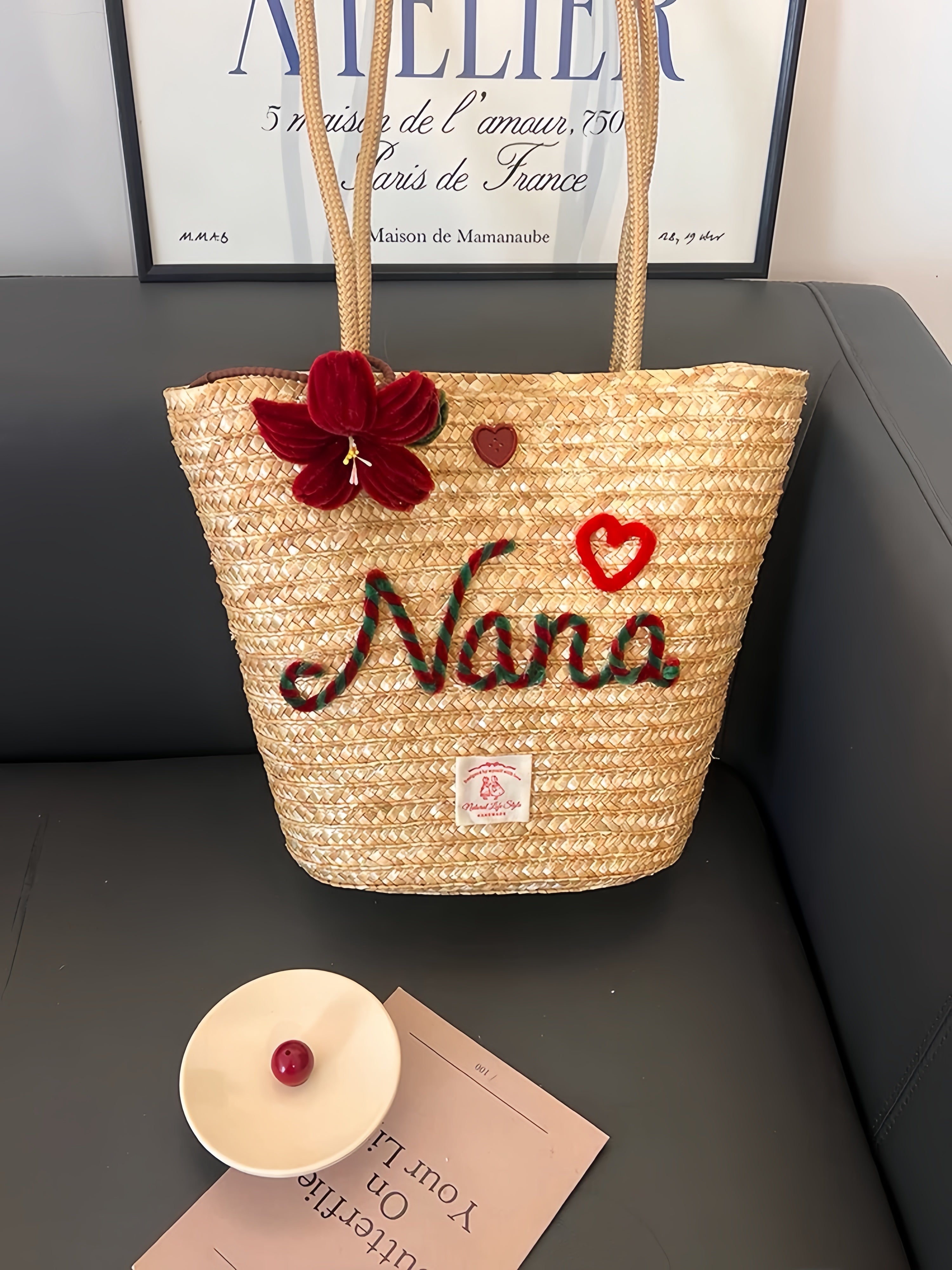 #119 Handwoven Beach Bag