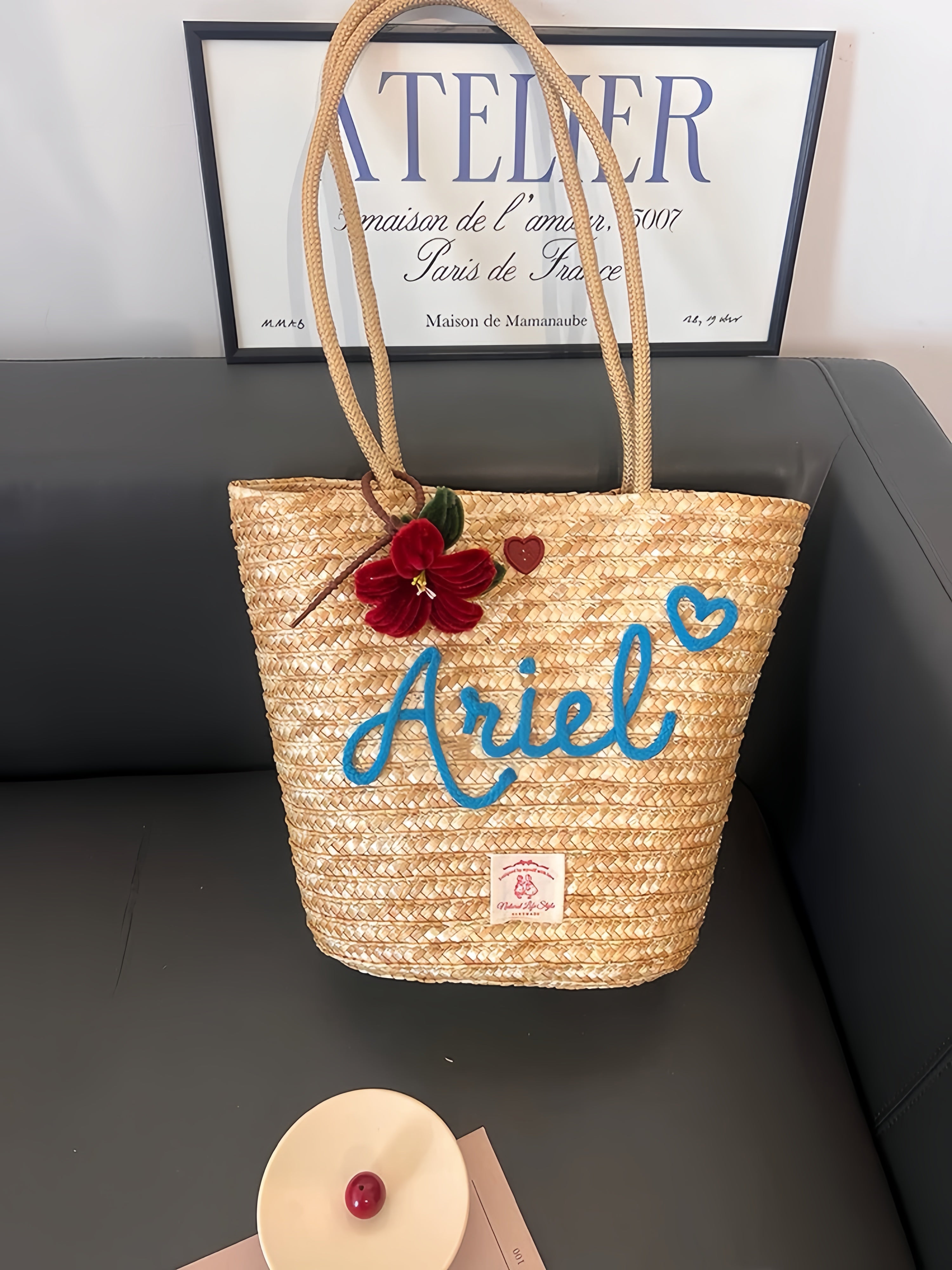 #119 Handwoven Beach Bag