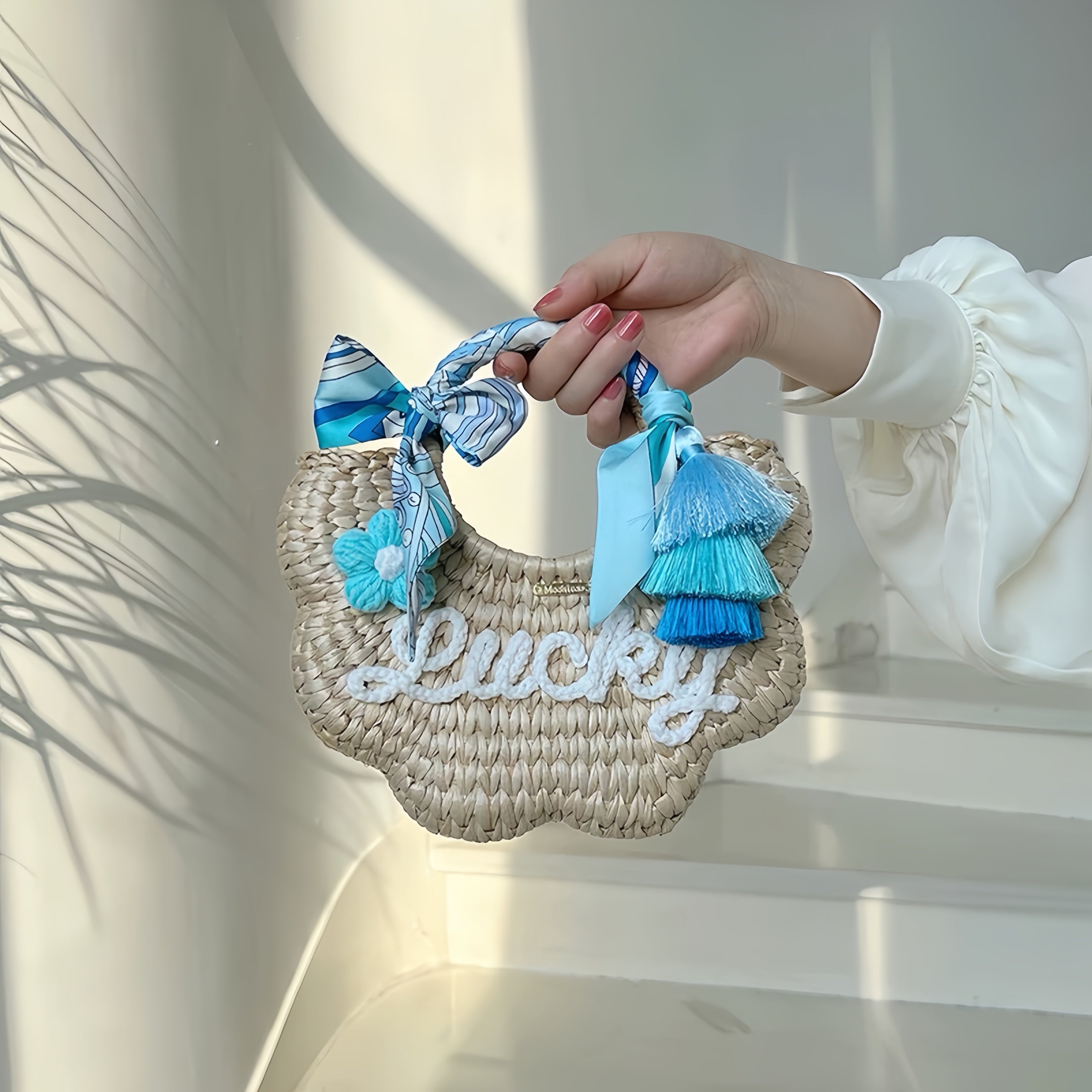 Handwoven Petal Bag